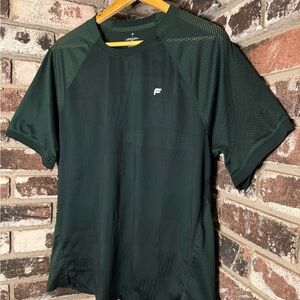 Men’s Fabletics Deep Sea Green The Rec Mesh Tee